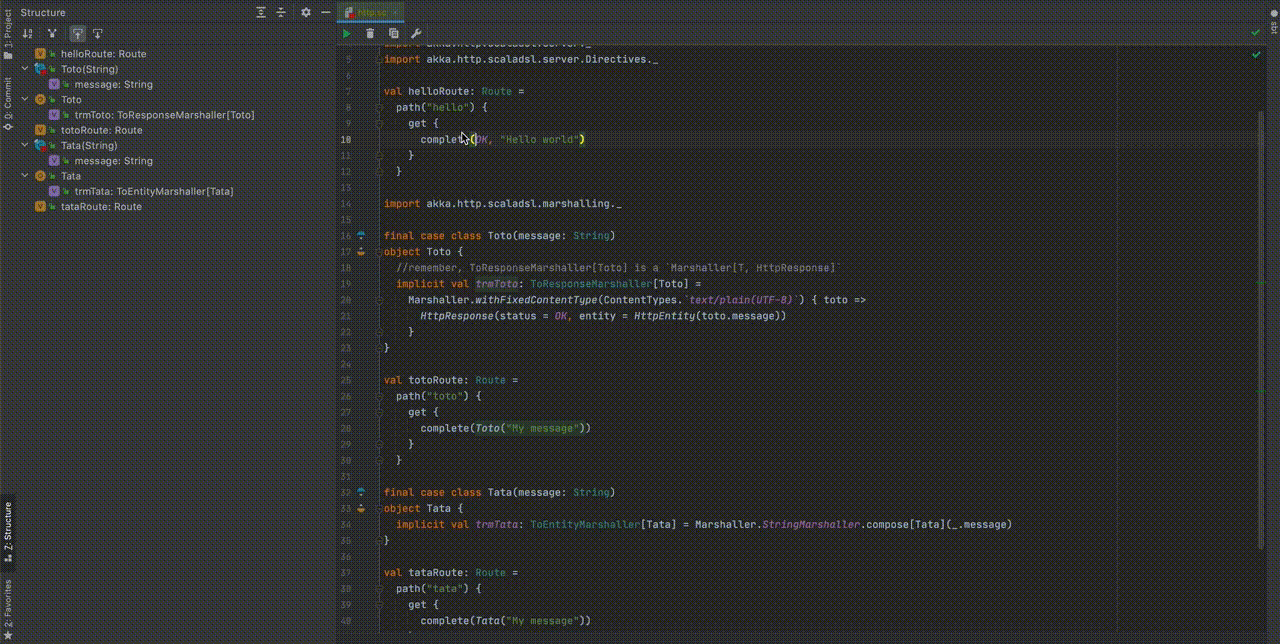 Exploring with Intellij
